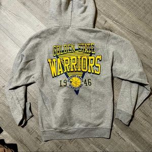 Vintage Golden State Warriors hoodie 1946 mens small.